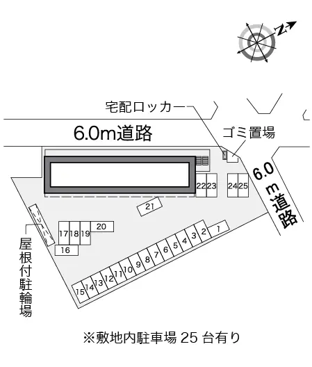 ★手数料０円★京都市西京区牛ケ瀬新田泓町　月極駐車場（LP）